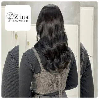 ロング 新宿📍韓国ヘア 🇰🇷透明感カラーのヘアスタイル