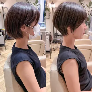 ショート ❤️ショートの達人 ❤️成田一輝のヘアスタイル