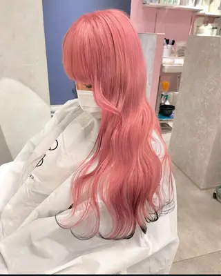 ロング カラー ナチュラル・ハイトー ン🏆HINOKIのヘアスタイル