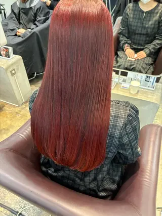 カラー 中村 碧のヘアスタイル