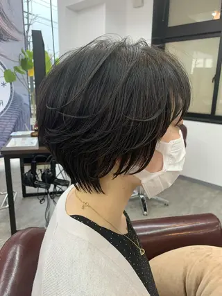 ショート 須佐 勝也のヘアスタイル