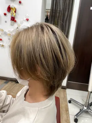 カラー メンズ 💫カットパーマ💫 伊原虎太郎のヘアスタイル