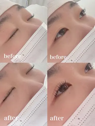 マツエク・マツパ Beautyeyel ash京都中央口店のマツエク・マツパデザイン