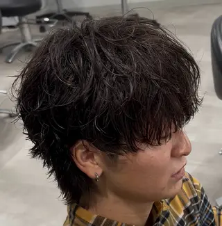 パーマ メンズ 斎藤 光のヘアスタイル