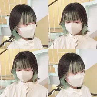 カラー 渋谷:インナーカラー ／🍒エリカ🍒のヘアスタイル