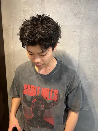 パーマ メンズ 🌟メンズ特化🌟 やまもと　ゆめみの眉毛・アイブロウイメージ