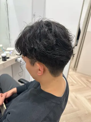 パーマ メンズ メンズパーマ メンズカット/石川のヘアスタイル