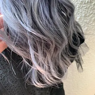 ロング カラー ボブ/インナーカラー /眉毛/Miyuのヘアスタイル