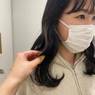 カラー 増井 彩乃のヘアスタイル