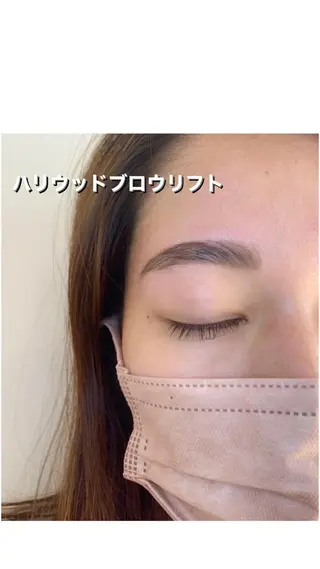 アイブロウ poka lash所属・poka lash 奥村の眉毛・アイブロウイメージ