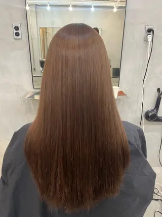 ロング モモセ ユメトのヘアスタイル