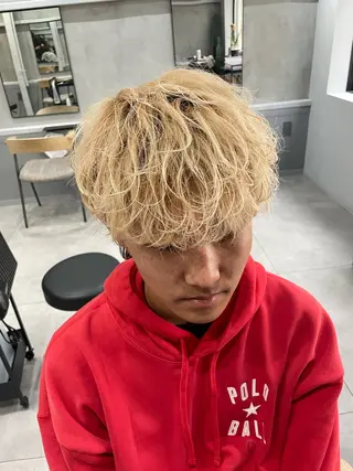 メンズ BLEUNIR 心斎橋【ブルニール】所属・メンズカット井上 愛翔のヘアスタイル