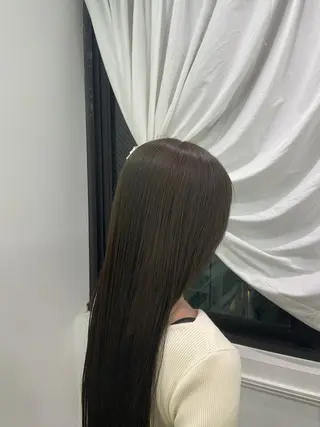 ロング カラー サオリ仙台🩰儚カラ ー/透明感カラーのヘアスタイル