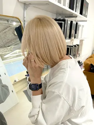 ショート カラー ✨メンズ/パーマ/ 三宅 昌太✨のヘアスタイル