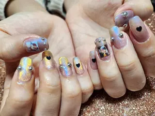 ネイル 💜bora .のネイルデザイン