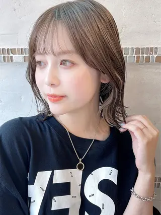 ミディアム 似合わせヘア/ボブ/ ミディアム/Takaのヘアスタイル