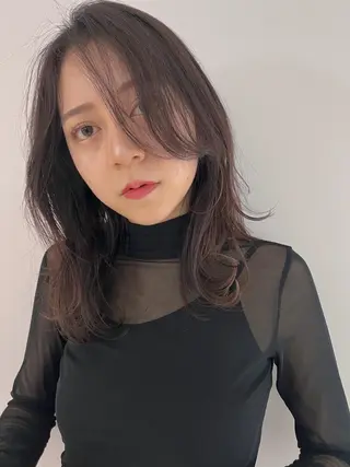 セミロング 垢抜けのプロ🪄 honoのヘアスタイル