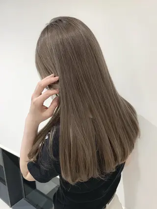 ロング カラー hibiki/セット /透明感カラーのヘアスタイル