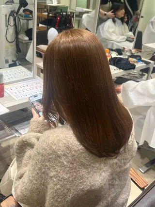 カラー ダブルカラー/髪質 改善🫧池田優紀のヘアスタイル