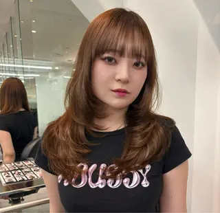 ロング 日吉／レイヤー／ 髪質改善／iatoのヘアスタイル