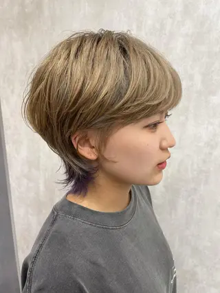 ショート 全席個室美容室 Zina 十条 髪質改善＆トリートメント所属・髪質改善&透明感 ⭐️高本裕基のヘアスタイル