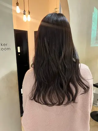 ロング カラー くすみカラー/ パーマ/ろーれんのヘアスタイル