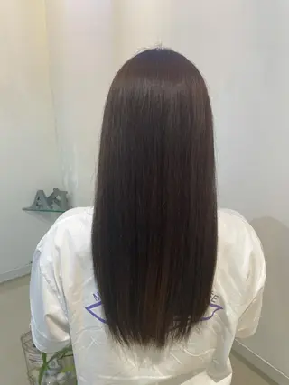 カラー 髪質改善カラー🤍 エクステ✨君島由実子のヘアスタイル