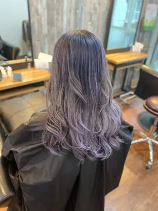 ロング カラー Lizir  ルズィール所属・Luzir⭐︎ GEN⭐︎のヘアスタイル