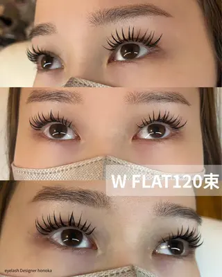 マツエク・マツパ honoka 【alice天神店】のマツエク・マツパデザイン