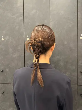 ヘアアレンジ 銀座/ヘアセット シマムラ ミホのヘアスタイル