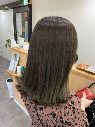 セミロング カラー kakko所属・(kakko) ayumiのヘアスタイル