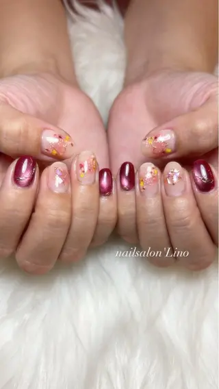 ネイル Lino𓂃⟡.· Chizuruのネイルデザイン