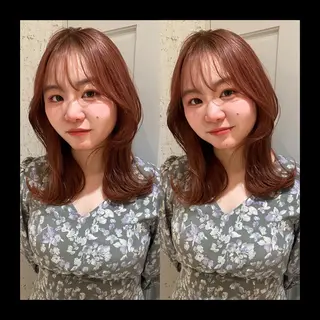 セミロング カラー mai / linoah˚✧のヘアスタイル