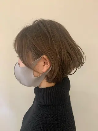 ミディアム 本場韓国ヘア特化 아이비/Aibiのヘアスタイル