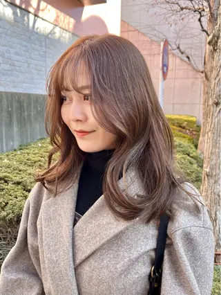 セミロング 垢抜けhair / 似合わせ診断🌞スズのその他イメージ