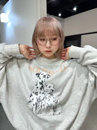 ショート 青木龍樹/パーマモデ ル/似合わせパーマのヘアスタイル