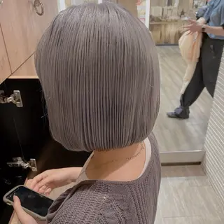 ショート カラー AMI Hair  supply所属・髪質改善カラー 韓国風レイヤーのヘアスタイル