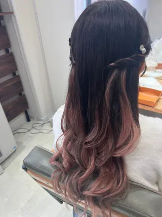 ロング ヘアアレンジ 山室 敬義のヘアスタイル