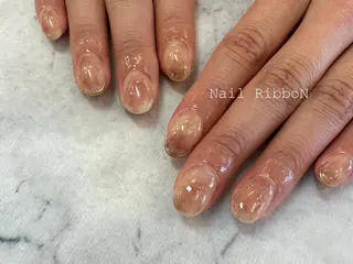 ネイル ネイルリボン 伊藤のネイルデザイン