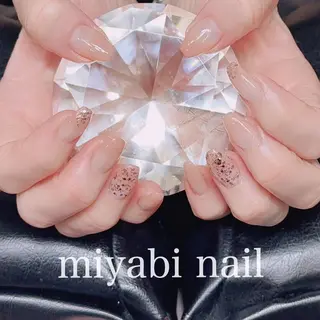 ネイル miyabi nail 桂川駅近くのネイルデザイン