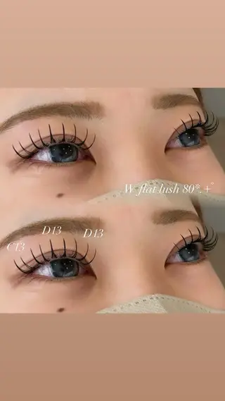 マツエク・マツパ REVE🖤✧︎*。 yoshioka🎀のマツエク・マツパデザイン