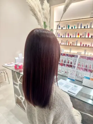 セミロング achieve 紗良のヘアスタイル