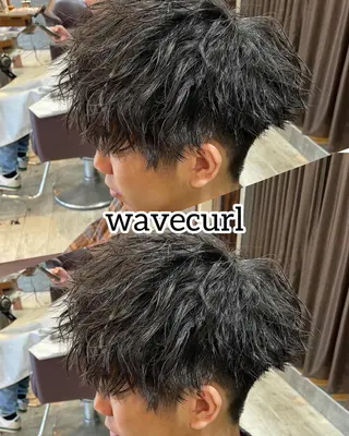 メンズ 仙台/メンズ/ フェザー/リョウのヘアスタイル