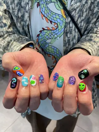 ネイル hair&nail ☯️アイリ☯️のネイルデザイン