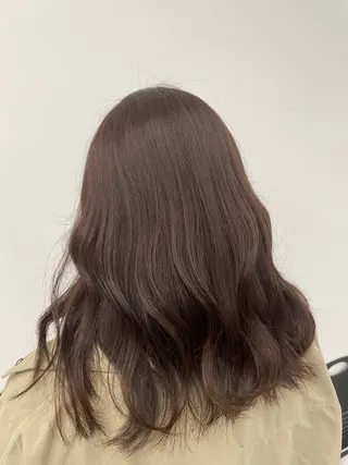 ロング カラー ヘアアレンジ ♥️うる艶暖色 銀座♥️mioのヘアスタイル