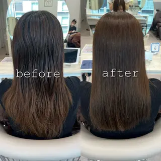 ロング カラー 美髪矯正/髪質改善/ 艶髪🤍伊藤梨紗のヘアスタイル