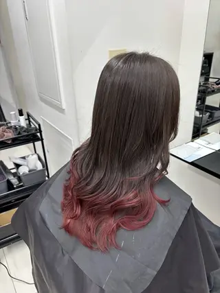 ロング カラー ALIVE吉祥寺✨ モデル募集中💕みくのヘアスタイル