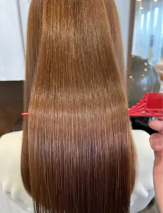 セミロング カラー LORE所属・髪質改善✨美髪矯正✨ KAREN🍓のヘアスタイル