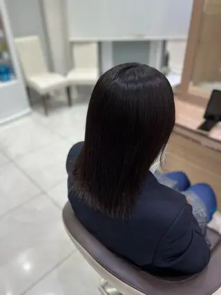 ミディアム ✨髪質改善カラー 佐藤怜央✨のヘアスタイル