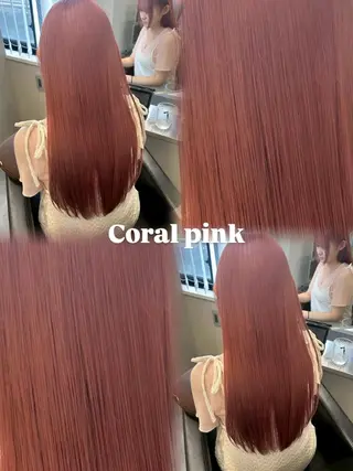 ロング ななみ/博多/ ブリーチ/髪質改善のヘアスタイル